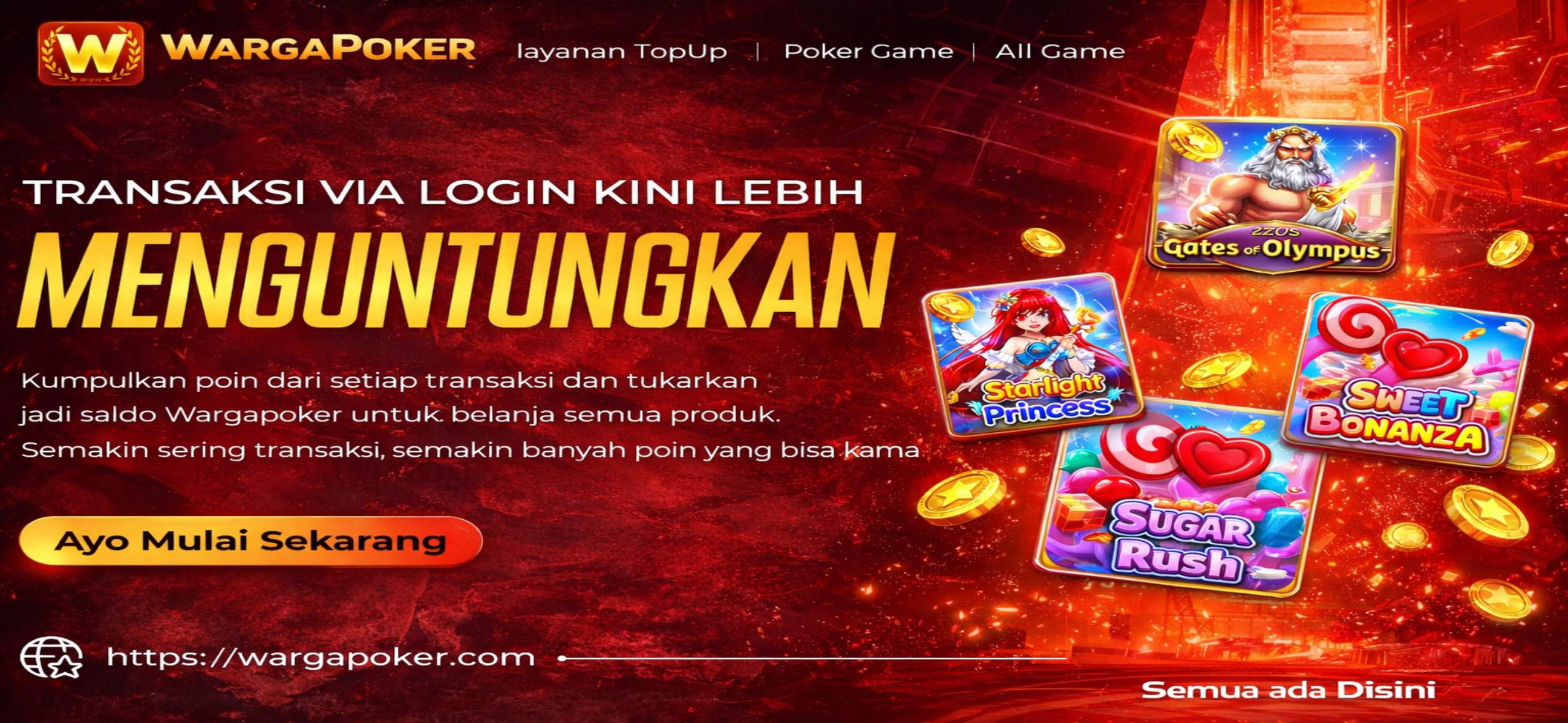 MAIN VIA LOGIN LEBIH MENGUNTUNGKAN